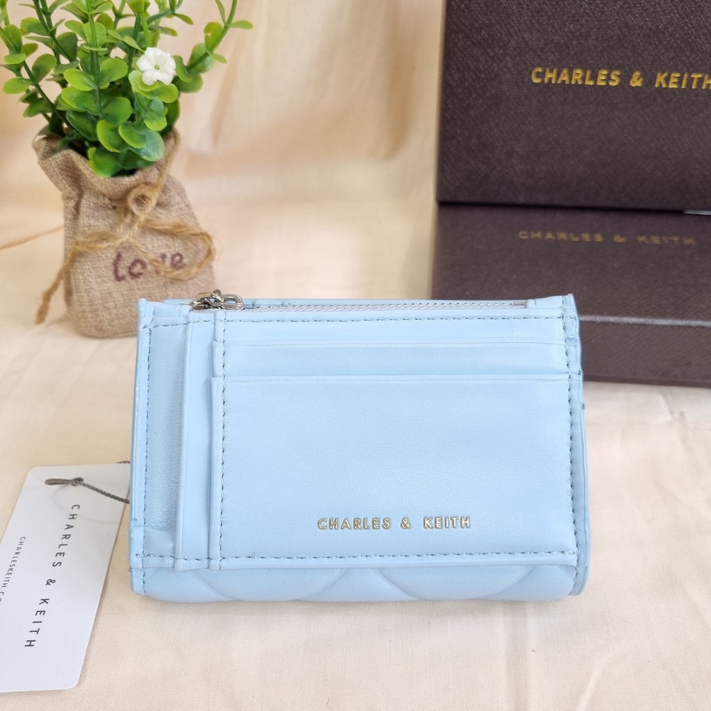DOMPET CK WANITA WALLET GEMMA QUILTED