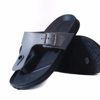  Sandal  jepit  pria  rubber leather mode glacio Shopee  