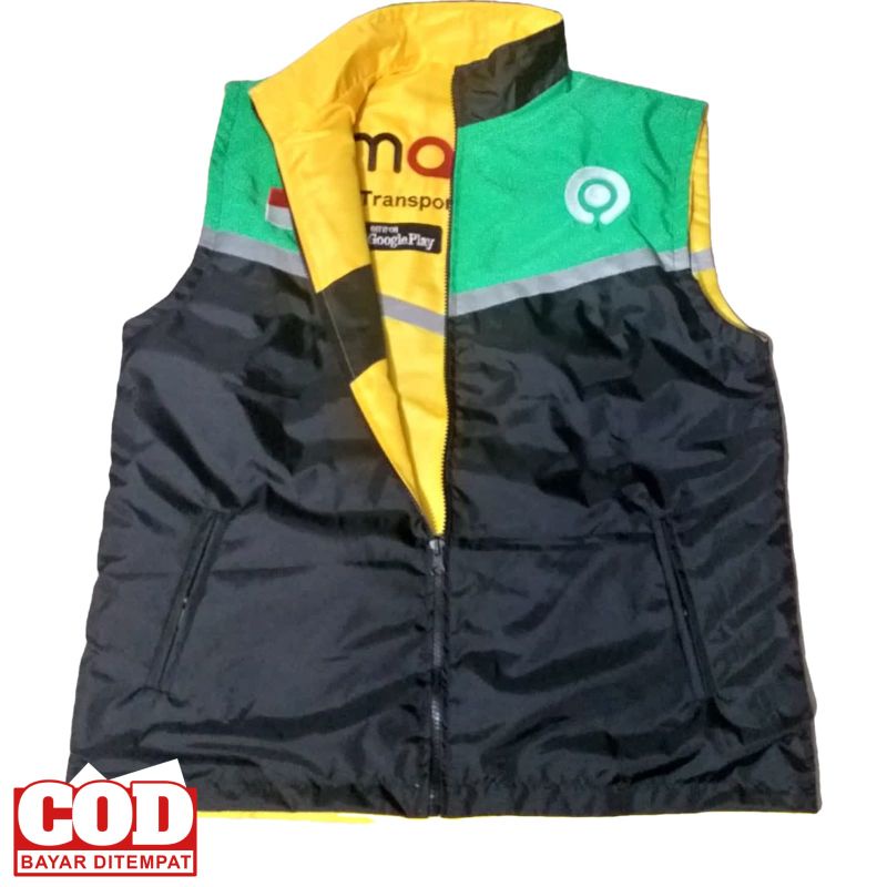 Rompi motor gojek maxim ojol model bolak balik