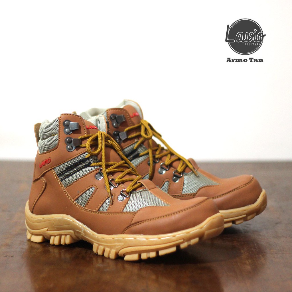 BIG SIZE 44-45 SEPATU SAFETY PRIA UJUNG BESI ORIGINAL SAFETY KERJA PROYEK, OUTDOOR LAVIO ARMOR ARMO