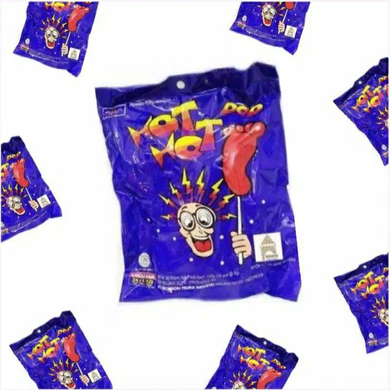 Permen Kaki Hot Hot Pop isi 25 pcs