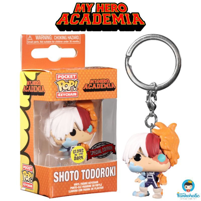 todoroki funko pop keychain
