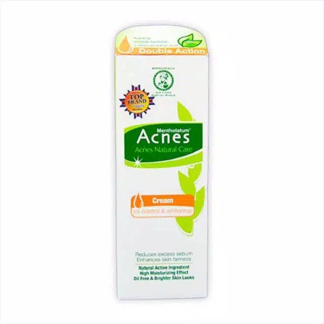 ❣️Rakkistore99❣️Acnes Natural Care Oil Control &amp; Whitening Cream 40g (100% Original)