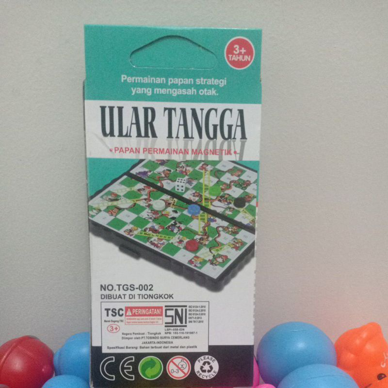 mainan anak ludo/ular tangga TGS 002/TSC