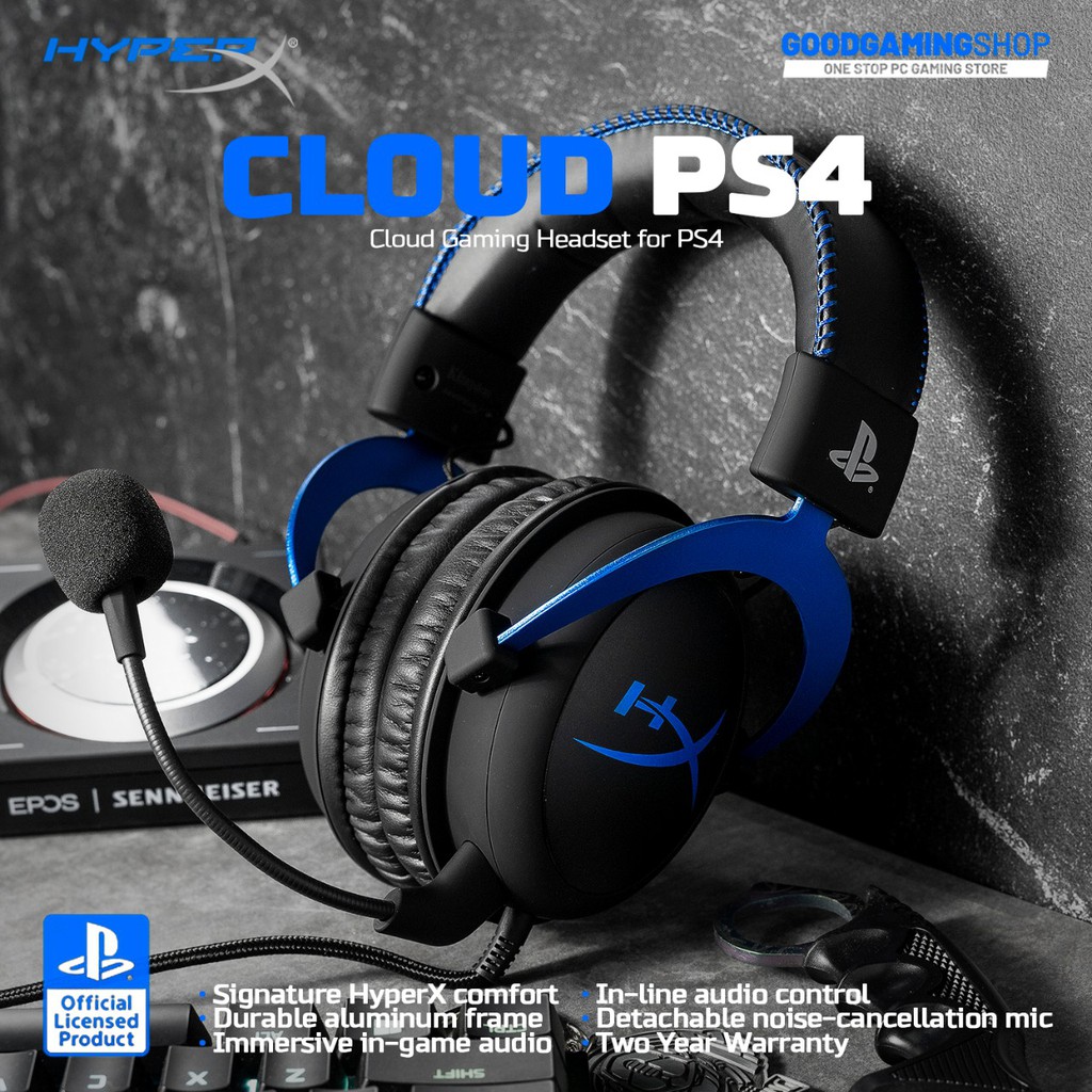 HyperX Cloud PS4 Official - Gaming Headset