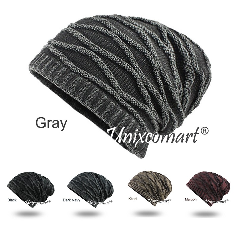 Topi Kupluk MASK BALACLAVA Beanie Dewasa Knitted Hat Bahan Rajut Tebal