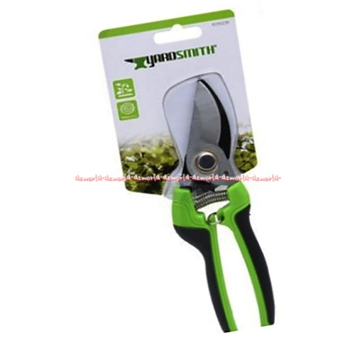 Yardsmith Branch Scissors Plant Gunting Dahan Tanaman Taman Berkebun Model Bypass Green Yard Smith