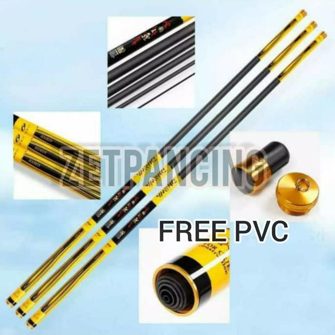 ST123 Daiwa Hamon Gold Joran Tegek - Kuning, 360cm murah