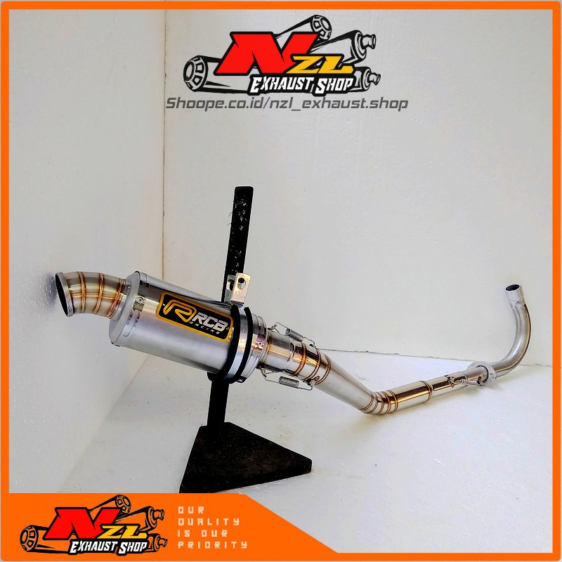 Knalpot Rcb/Knalpot jupiter z/knalpot vega/knalpot revo/grand/shoogun/smash all racing bebek 4tak