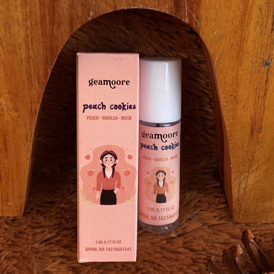 Parfume Geamoore Roll On 5 ml BPOM ✅-Peach Cookies