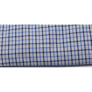 Jual BARU Kemeja Pria ARROW Lengan Panjang Biru Kotak Regular A0637