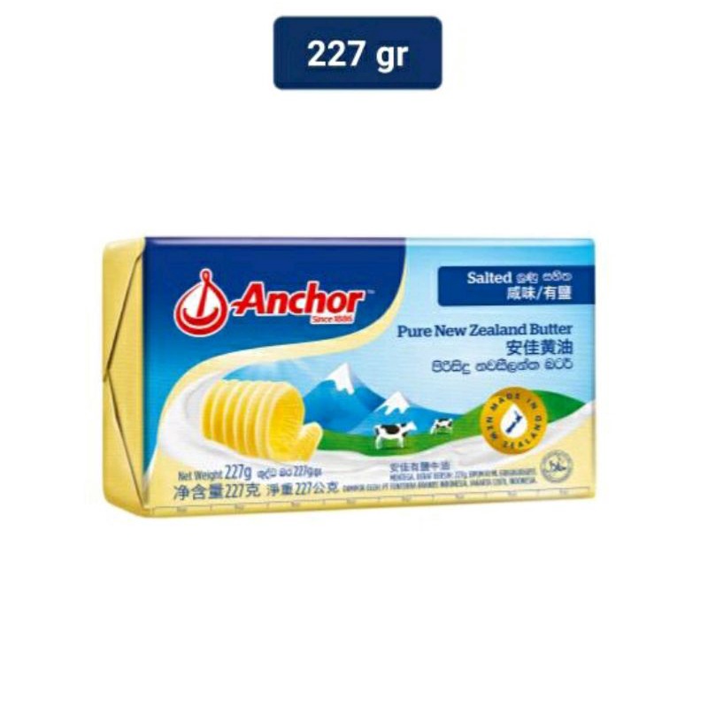 Anchor Unsalted / Salted Butter 227Gr Ed September 2024