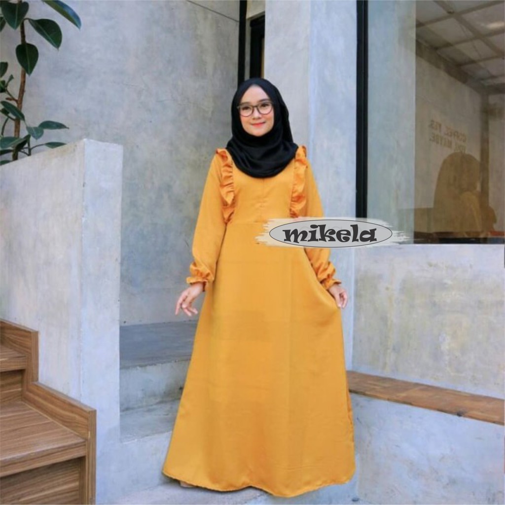 DRESS GAMIS MUSLIMAH FASHION WANITA HIJAB HITS SELEBGRAM