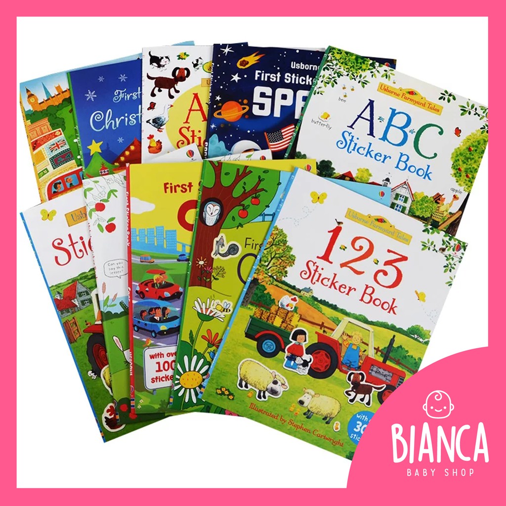 BIANCA - Usborne Sticker Book / Sticker Book Usborne