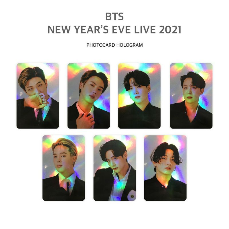PC Hologram BTS | Photocard BTS Hologram