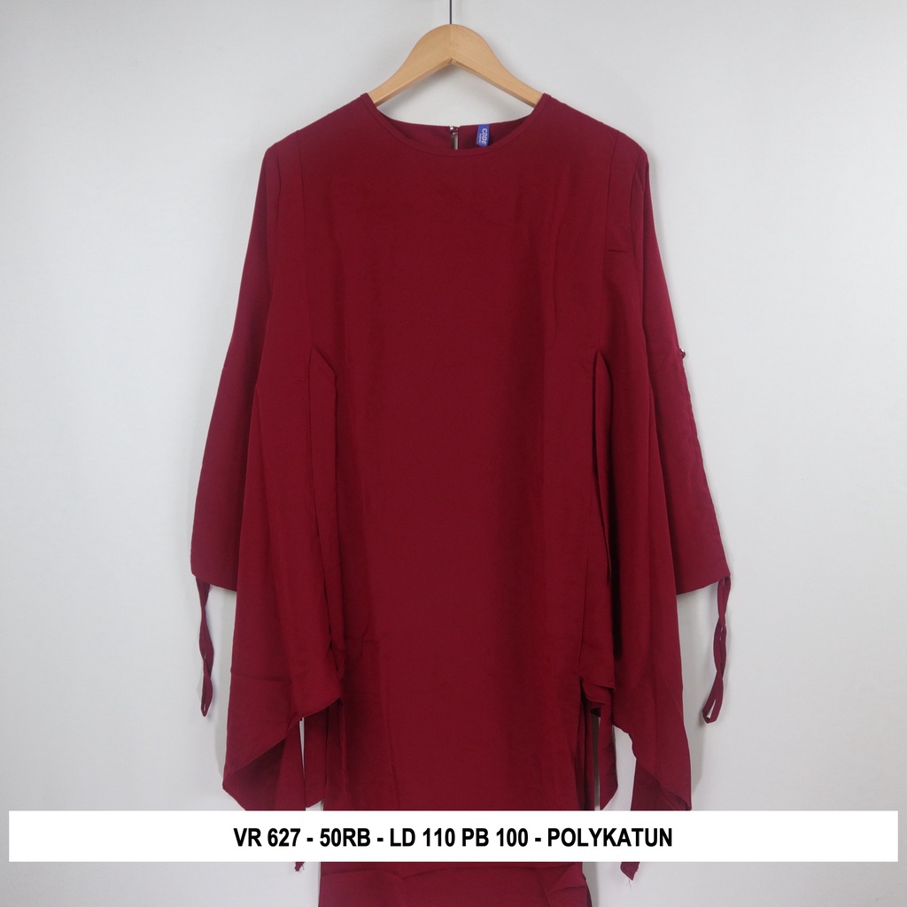 Thrift Blouse Vintage | Kode V4-VR 627