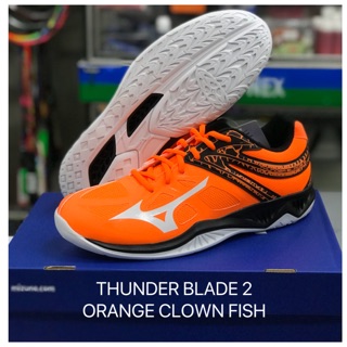  SEPATU  MIZUNO  THUNDER  BLADE  ORIGINAL VOLLY BADMINTON  