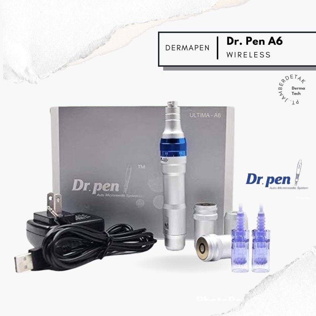 DR.PEN A6 WIRELESS ULTIMA A6 ALAT BB GLOW SULAM ALIS BIBIR MTS HILANG BOPENG STRETCHMARK ORIGINAL