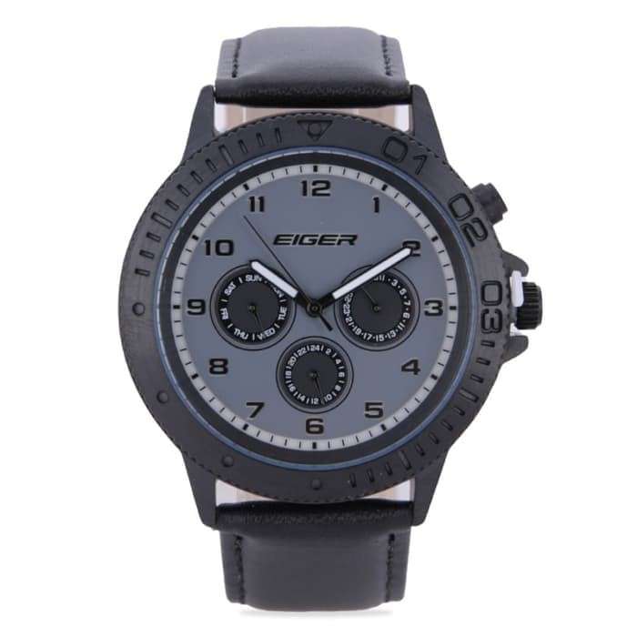 Jam Tangan Eiger Riding Torque Watch - Black