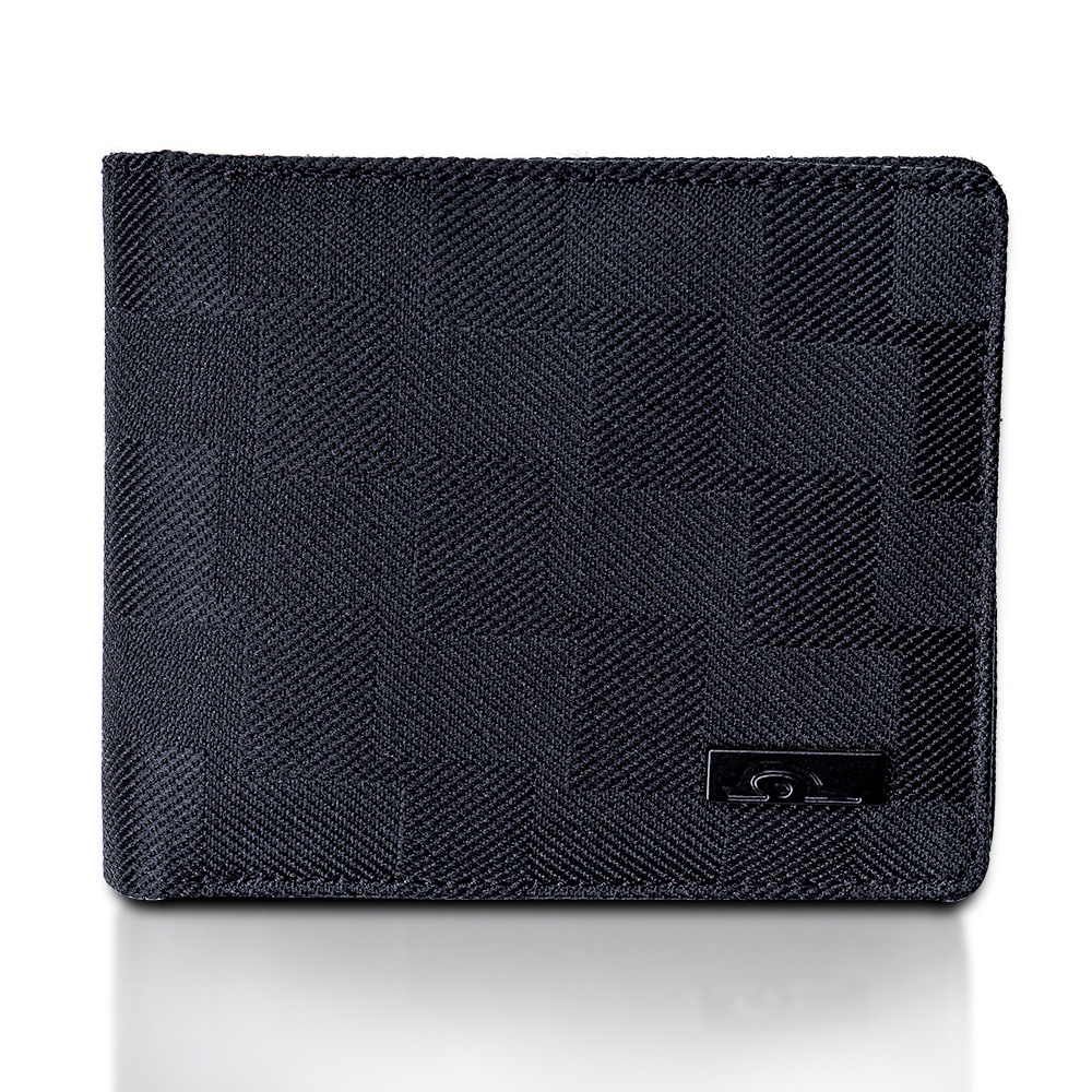 JFR Fashion Dompet Pria Bahan Kulit Canvas JP19-BLACK