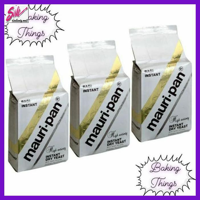 

Giragi- Mauripan Instant Dry Yeast/Ragi Instan Kering/500 Gram -Makanan-Minuman.