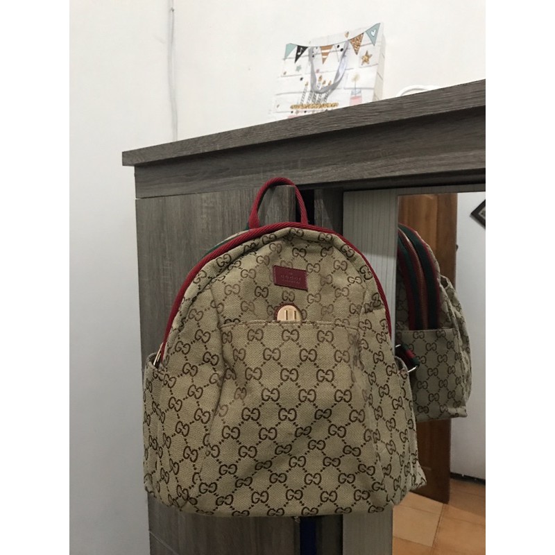 preloved tas ransel gucci