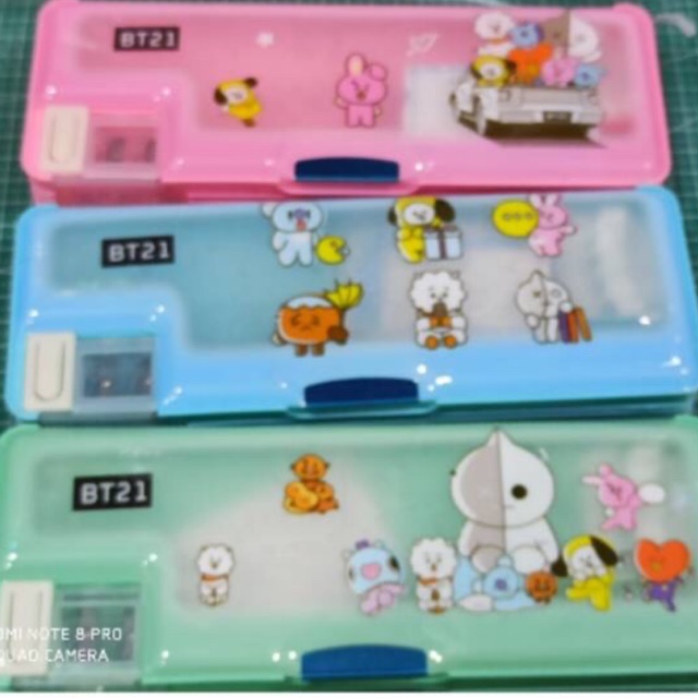 ~ BT21 ~ KOTAK PENSIL MAGNET BTS BT21 KPOP