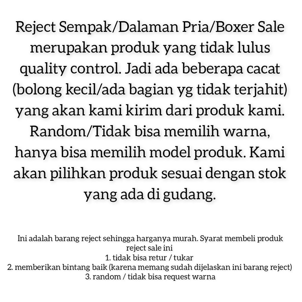 Emago - Celana Dalam Pria 1 Box Isi 3 Pcs / Celana Boxer Pria Dewasa / Pakain Dalam Pria Boxer / Underwear Boxer Pria Warna / CD Pria