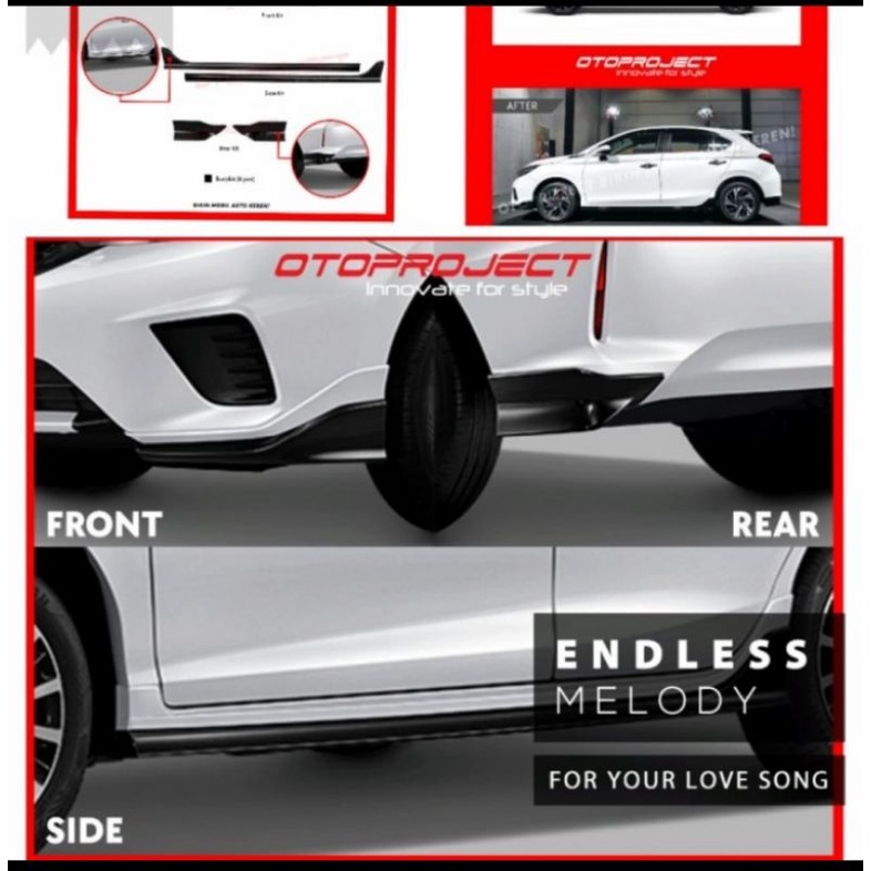 bodykit city hatchback 2021 modulo stayl