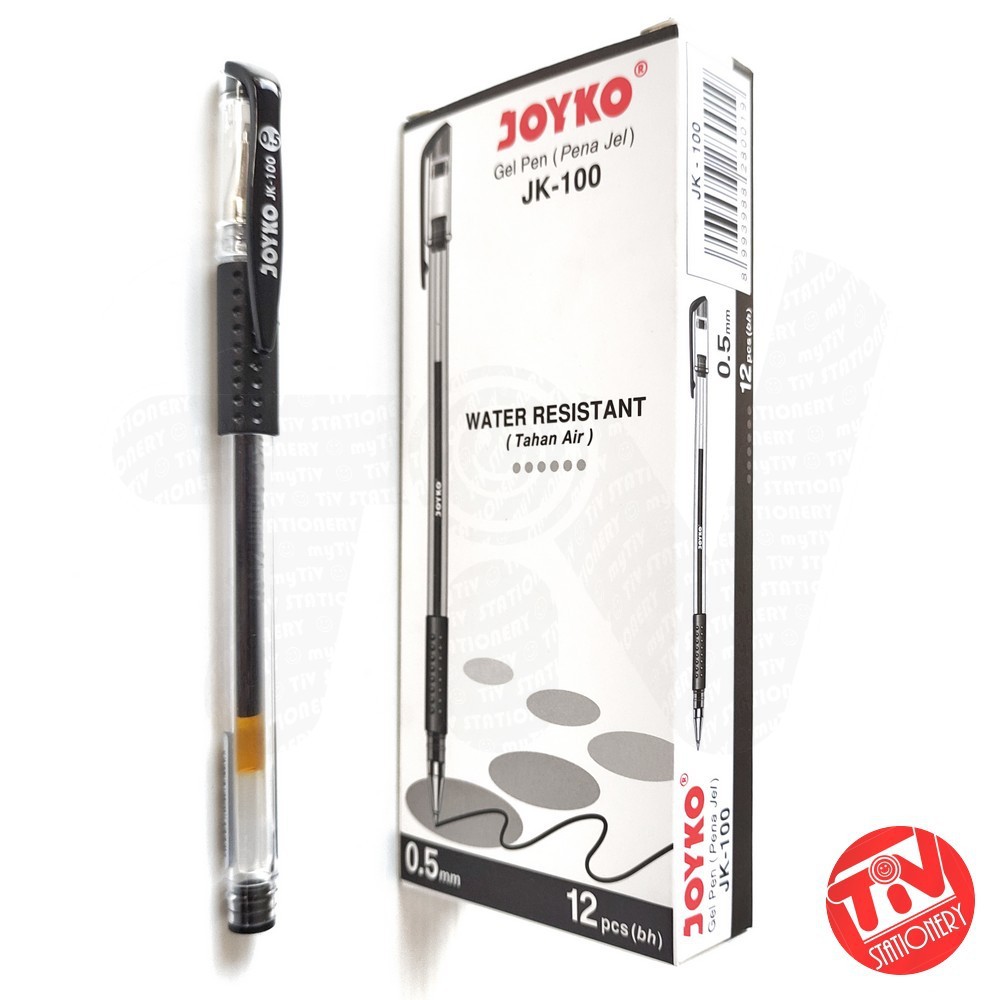 

Gel Pen Joyko JK100 0.5mm (1 pack = 12 pcs)