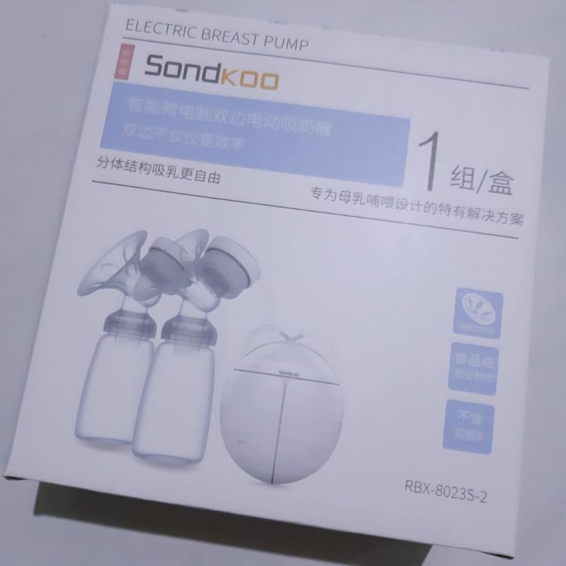 Electric Breast Pump SONDKOO RBX-8023S-2