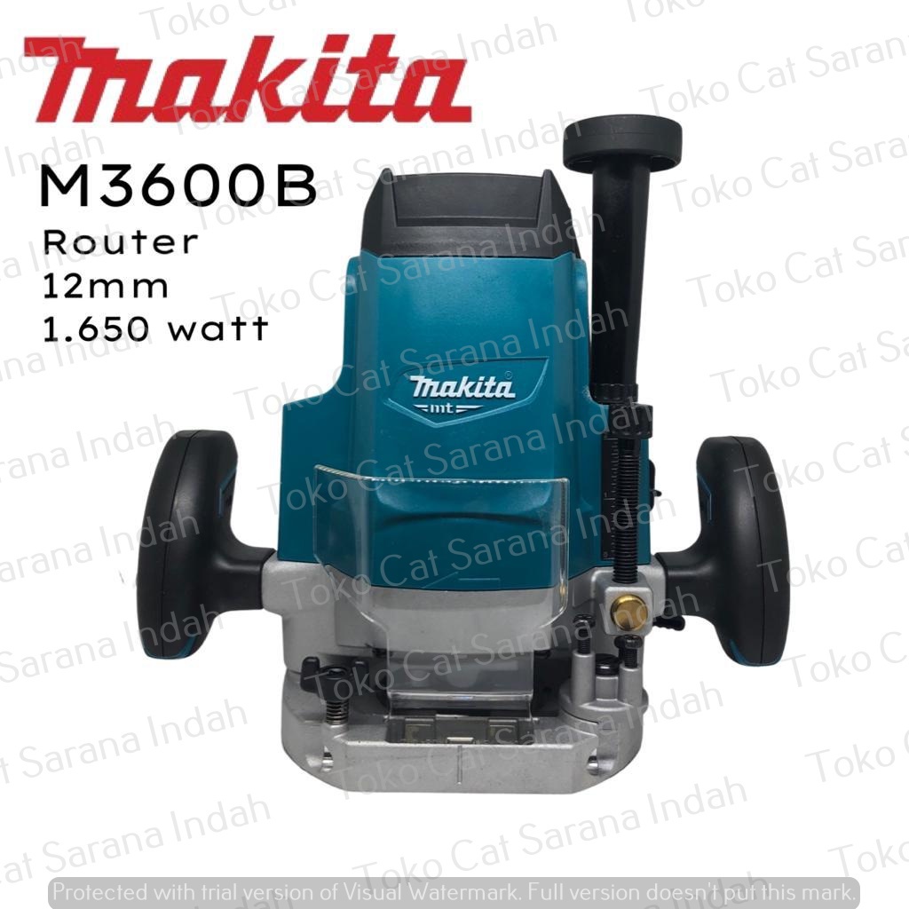MAKITA M3600B MESIN ROUTER 12MM MAKITA M 3600B MAKITA M 3600 B MESIN PROFIL KAYU MESIN ROUTER KAYU M