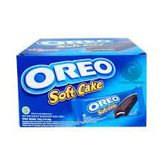 

OREO Soft Cake Kue Bolu Cokelat dengan Krim Rasa Vanila 12 pcs @16 gr BOX