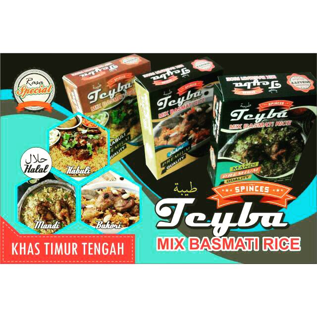 

TERMURAH ....TEYBA . Tiga paket instan nasi KABULI , BUKHORI , MANDI . ( KEMASAN BARU )