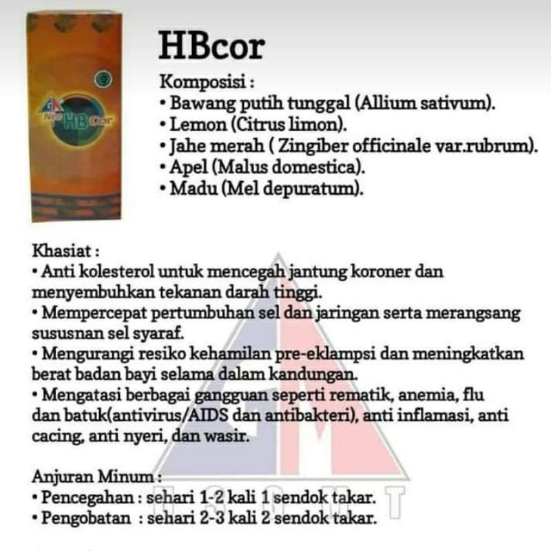 Herbal kabuyutan Neo HB cor GM  100% original (65 ml)