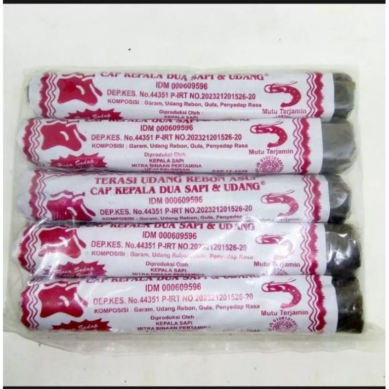 

Terasi Udang Cap K2S isi 5 Biji Khas Indramayu
