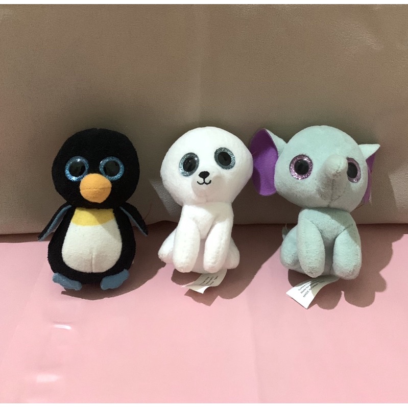 boneka mabel ori ty mata glitter mini Boneka lucu