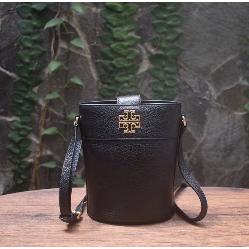 TB Britten Mini Bucket Bag Black
