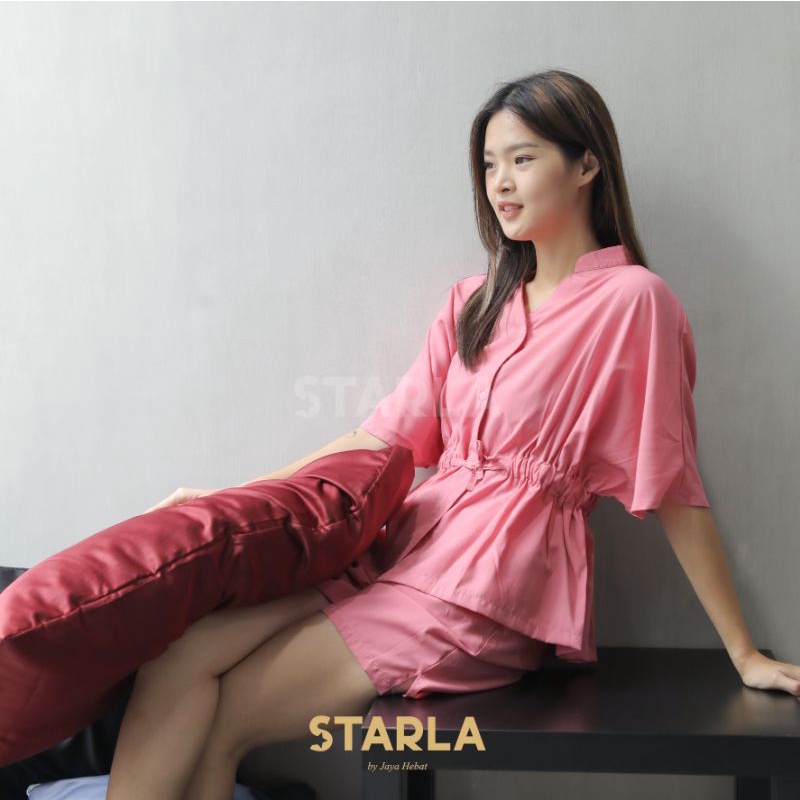 GROSIR BAJU TIDUR WANITA PIYAMA DEWASA PAJAMAS PIYAMA MURAH CHELLY STARLA