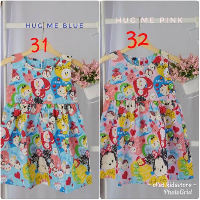 Dress anak baby / dress anak katun / dress anak lucu