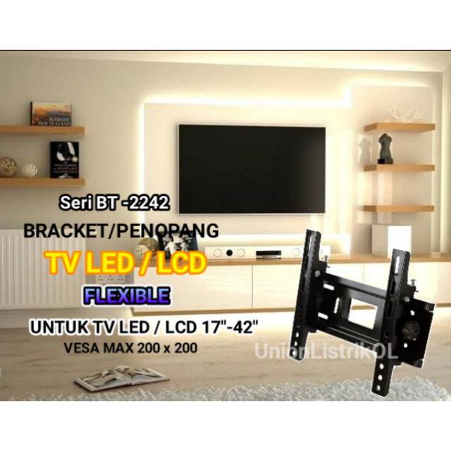 BRACKET TV LED / LCD 17&quot;-42&quot;