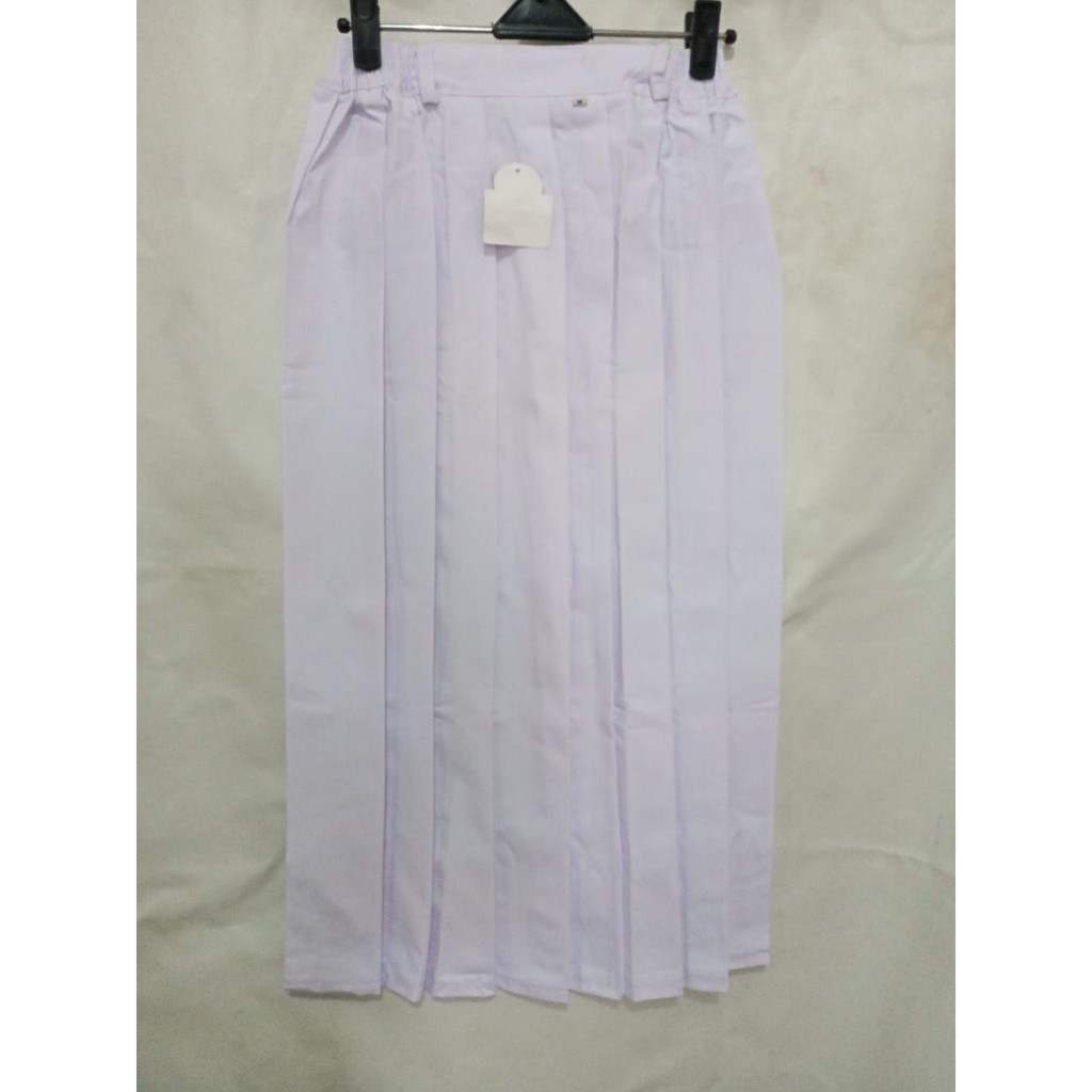 ROK REMPEL PUTIH PANJANG SMP/SMA