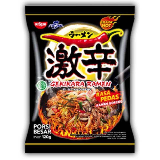 

Mie Ramen Pedas Goreng - 4pcs Nissin Gekikara Ramen Pedas Goreng 480gr