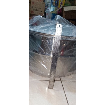 (khusus expedisi) Super steamer  40 cm 2 susun/ Panci stainless 2 susun/ panci kukus By supra