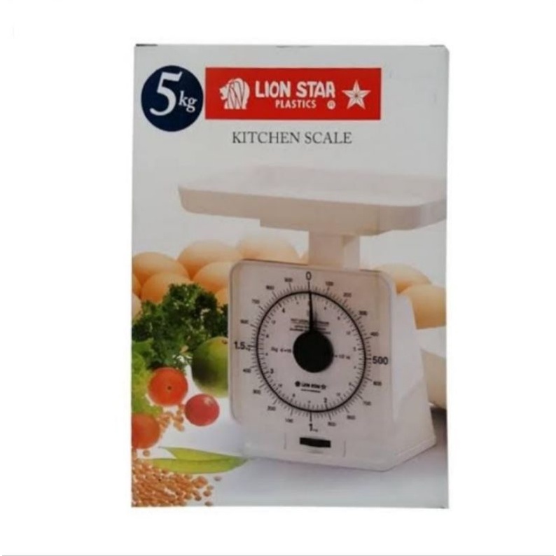 timbangan kue 5kg lion star timbangan kitchen