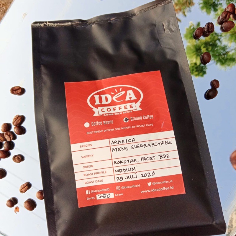 

Kopi Biji Sangrai Arabica Rakutak 200 Gr