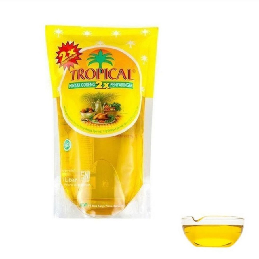 

Minyak Goreng Tropical 1000 ml reffil