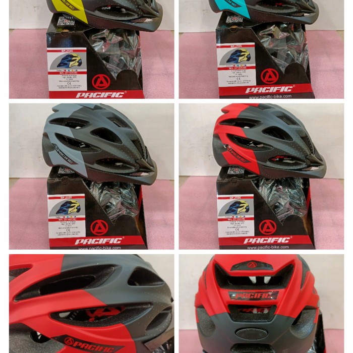 Terbaru Helm Sepeda Terlengkap, Helm Pacific