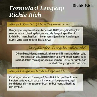 RICHIE RICH SERUM Vitamin Penumbuh Penyubur Rambut Bayi RICHIE RICH SERUM Vitamin Penumbuh Penyubur Rambut Bayi