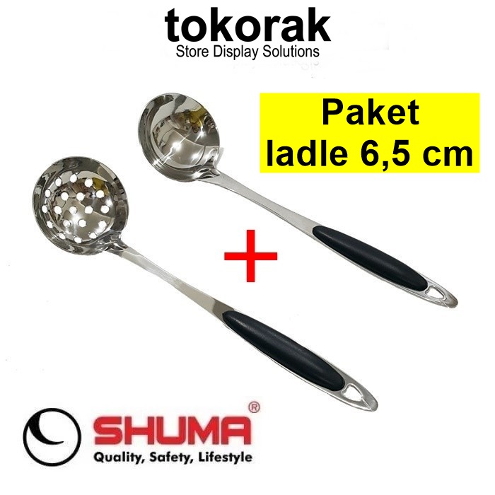 SHUMA CENTONG STAINLESS 6.5 CM SOUP LADLE - SENDOK SUP SHABU HOT POT